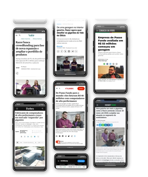 razor computadores na midia