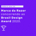 Brasil Design Award: projeto de branding da Razor concorrendo ao BDA’20